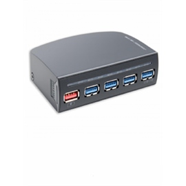 Syba SD-HUB20092 Usb 3.0, 3.5 4-port Hub Bay With 1x Fas