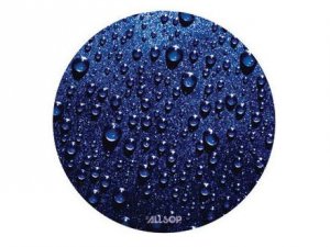 Allsop 29407 Slimline Raindrop Blue Round