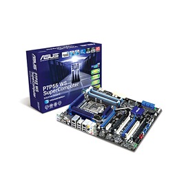 Asus P7P55 WS SUPERCOMPUT Motherboard P7p55 Ws Supercomputer Core I7 I