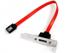 Startech ESATAPLT1LPL Lp Latching Sata To Esata Plate Adapter