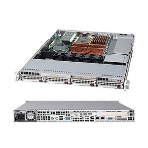 Supermicro CSE-815TQ-560B Black, 560w, 4 X 1 Inch Hot-swap Sassata Dri