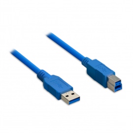 Syba CL-CAB20072 Usb 3.0 Am To Bm Cable, Blue Color