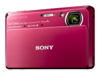 Sony DSCTX7/R Dsctx7 R Digital Camera 10mpix 4x 35 Lcd Tch Scr Red