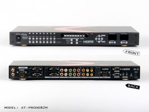 Atlona AT-PROHD82M Hd Video Scaler With Dual Hdmi Matrix Outputs At Pr