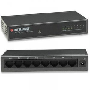 Intellinet 523318 8 Port Ethernet Desktop Switch