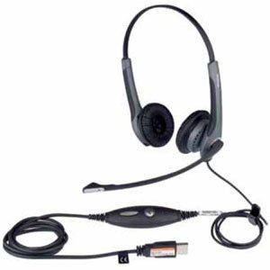 Gn 20001-495 Jabra Gn 2000 Duo Usb Uc Headset With Noise Cancelling