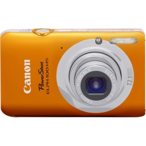 Canon 4927B001 Elph 100 Hs Orange 121mp 4x Opt Zoom 3in Lcd 1080p Hard