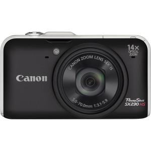 Canon 5043B001 Powershot Sx230 Hs Black 121mp 14x Opt Zoom 3in Lcd 108