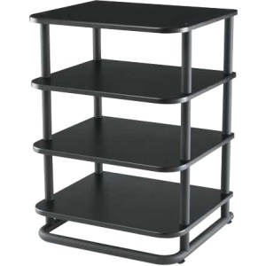 Milestone EFA31-B1 Euro Foundations 4 Shelf Audio Rack