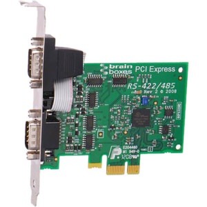 Brainboxes PX-313 Full Height Pci Express 2xrs422485 1mbd