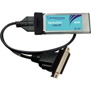 Brainboxes XC-157 1port Rs232 Expresscard Lpt