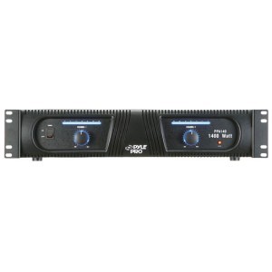 Pyle PPA140 19in Rack 1400 Watt Professional Dj Power Amplifier