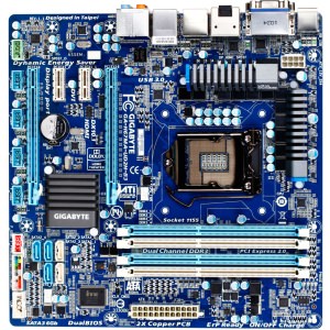 Gigabyte GA-H67MA-UD2H-B3 H67 Lga1155 Max 16gb Uatx Pcie16 Max 16gb 4d