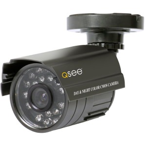 Digi QSM1424W Q See Clr Wired Cmos Cam 400tvl Weatherproof 40ft Night 