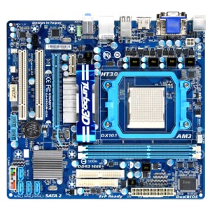 Gigabyte GA-880GM-D2H Amd 880g Uatx 8gb Ddr3 Vga Pcie2 Dimm Motherboar