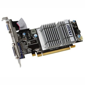 Msi R5450-MD1GD3H/LP Radeon Hd5450 Pcie 1gb Ddr3 Hdmi Dvi Vga 650mhz 6