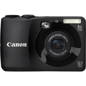 Canon 5032B001 Powershot A1200 Black 121mp 4x Opt Zoom 27in Lcd 720p H