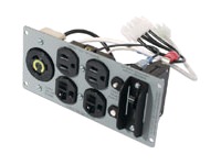 Apc SU029RM2U Power Backplate - Nema 5-15, Nema 5-20, Nema L5-20 (f)