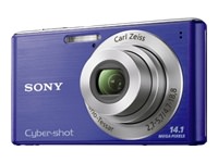 Sony DSCW530/L Dscw530 L Digtlcam 14mpix 4x 27 Lcd Blue