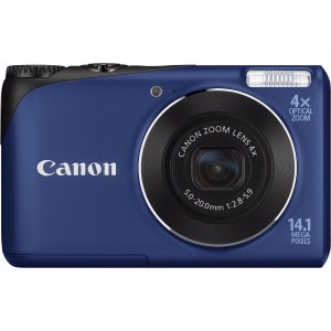 Canon 4942B001 Powershot A2200 Blue 141mp 4x Opt Zoom 27in Lcd 720p Ha