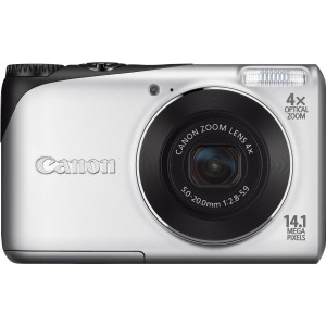 Canon 4941B001 Powershot A2200 Silver 141mp 4x Opt Zoom 27in Lcd 720p 