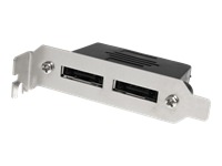 Startech KZ9045 .com 2 Port Low Profile Sata To Esata Plate Adapter - 