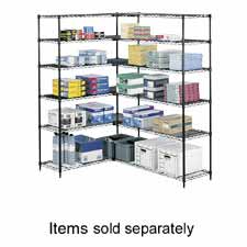 Safco 5287BL Extra Shelves 36