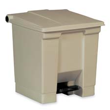 Rubbermaid 614400BG Step On Container 12 Gallon 16 1 4