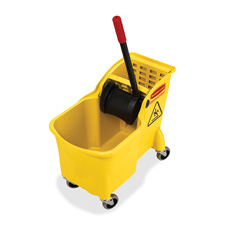 Rubbermaid 738000YL Mop Bucket Combination 31 Quart 13 1 4