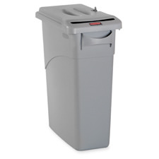 Rubbermaid 9W15LGY Confidential Container W Lid 23 Gallon 11