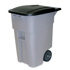 Rubbermaid 9W2700GRAY Container W Lid 50 Gallon 23 3 8