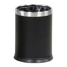 Rubbermaid WHB14EBK Wastebasket Fireproof Steel 35 Gal 9 1 2