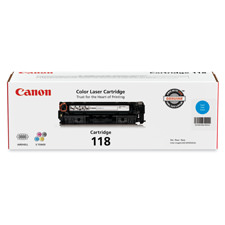 Original Canon CRTDG118BK Toner Cartridge 3400 Page Yield Black