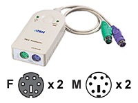 Aten CV100KM Ps 2 Kboard And Mouse Emulator