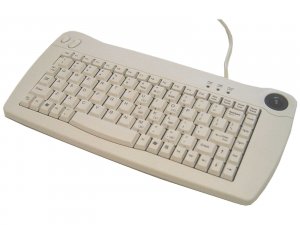 Adesso ACK-5010UW Ack-5010 - Mini-trackball Keyboard (white Usb)