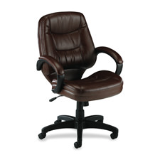 Lorell 63281 Managerial Mid Back Chair 26 1 2