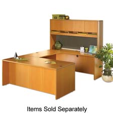 Lorell 87350 Bowfront Desk Shells 72