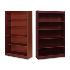 Lorell 89053 5 Shelf Panel Bookcase 36