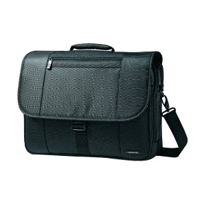 Samsonite 43270-1041 3 Gusset 156 Briefcase 1680d Ballistic With Pocke