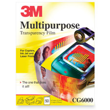 3m CG600050 Multipurpose Transparency Film 8 1 2