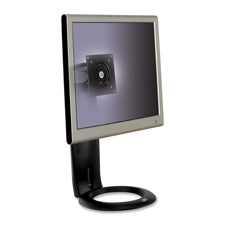 3m MS110MB Monitor Stand Desktop Black Up To 16lbs