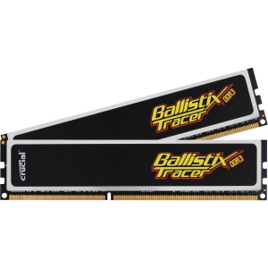 Crucial 121936 4gb Kit 2x2gb Ballistix Tracer W Leds Pc3 12800 Ddr3