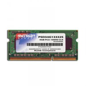 Patriot PSD34G13332S 4gb 1333mhz Ddr3