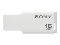 Sony USM16GM/W 16gb Usb Micro Vault M Series White