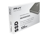 Pny SSD9SC120GCDA-PB 120gb Ssd 2.5in Pro 3k Mlc Sata Iii 6gb S Cretail