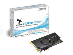 Asus XONAR D2X 71 Channel Audio Card Pci Express  Av200 High Definitio