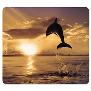 Fellowes 5913401 Mousepadrecycled Opticaldolphin Jumping