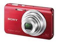 Sony DSCW650/R Dscw650 R Digital Cam Red 16mpix 5x 3in Lcd 720p