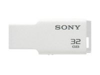 Sony USM32GM/W Flash Drive, , 32gb, Usb 2.0, Micro Vault, M-series, Wh