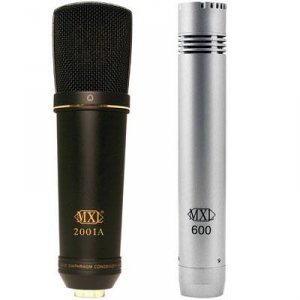 Mxl 2001A600 2 Pack Microphone Ensemble Red